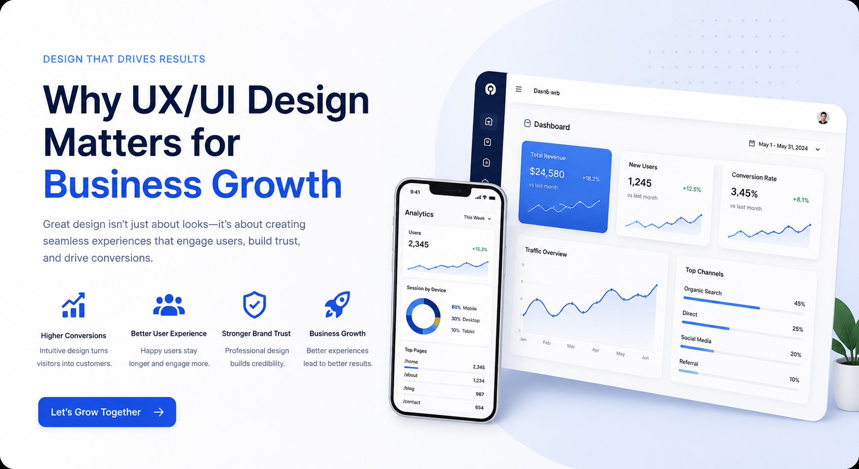 Why UX/UI Design Matters for Business Growth